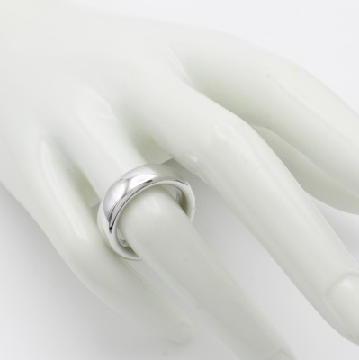 26989246b - Ring, WG 750/000, glattes Design, RW ca. 53