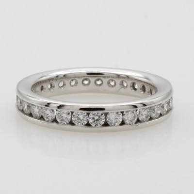Image Memoryring mit Brillanten, WG 750/000, rundum bes. m. 30 Brill. zus. ca. 1.20 ct ...