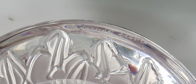 26989915g - Papageienvase, Lalique, 1990er-Jahre, am Boden signiert und nummeriert, Ed. 32/99, ...