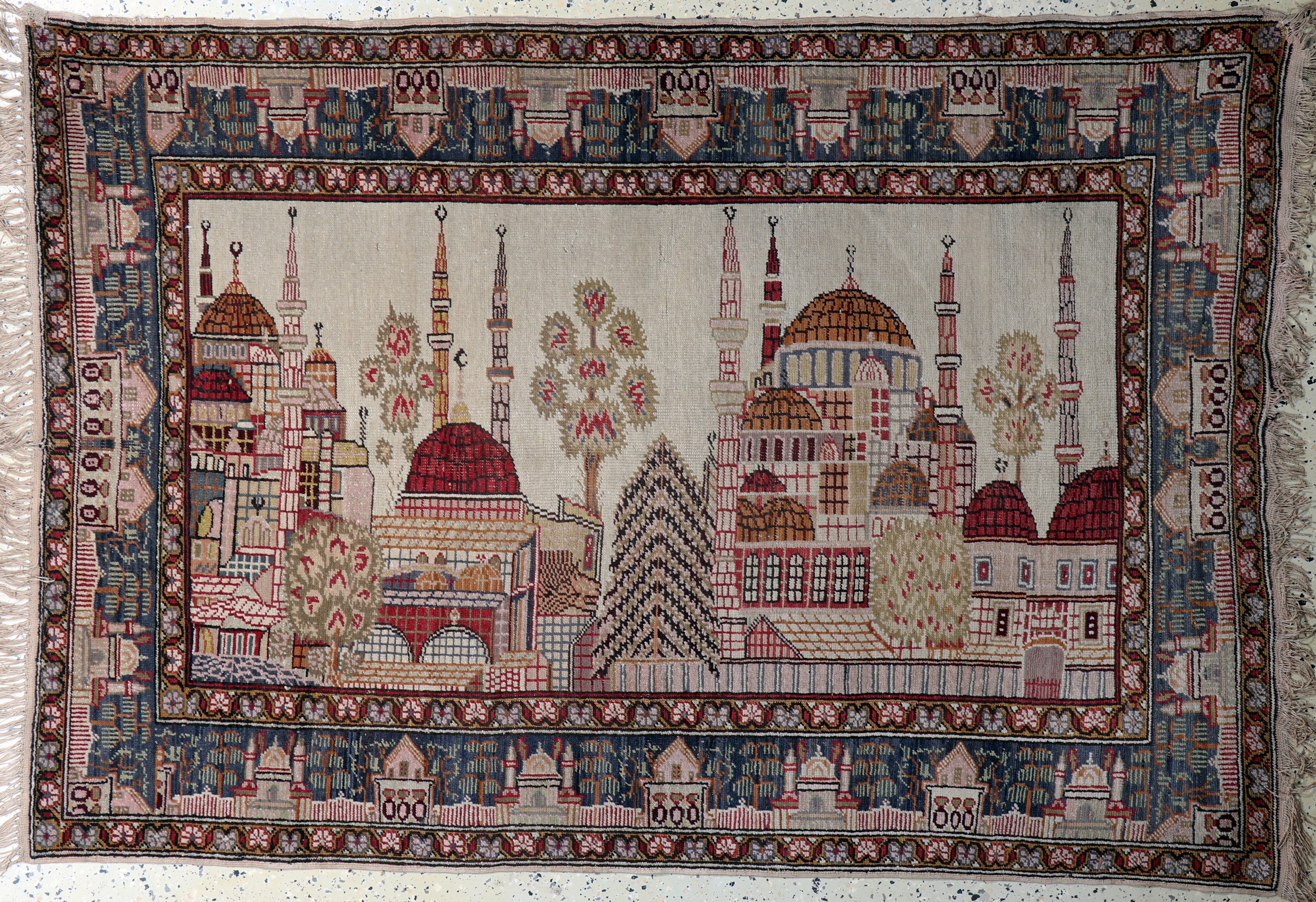 Kayseri alt, Türkei, Anfang 20.Jhd, Wolle auf Baumwolle, ca. 195 x 135 cm, EHZ: 3