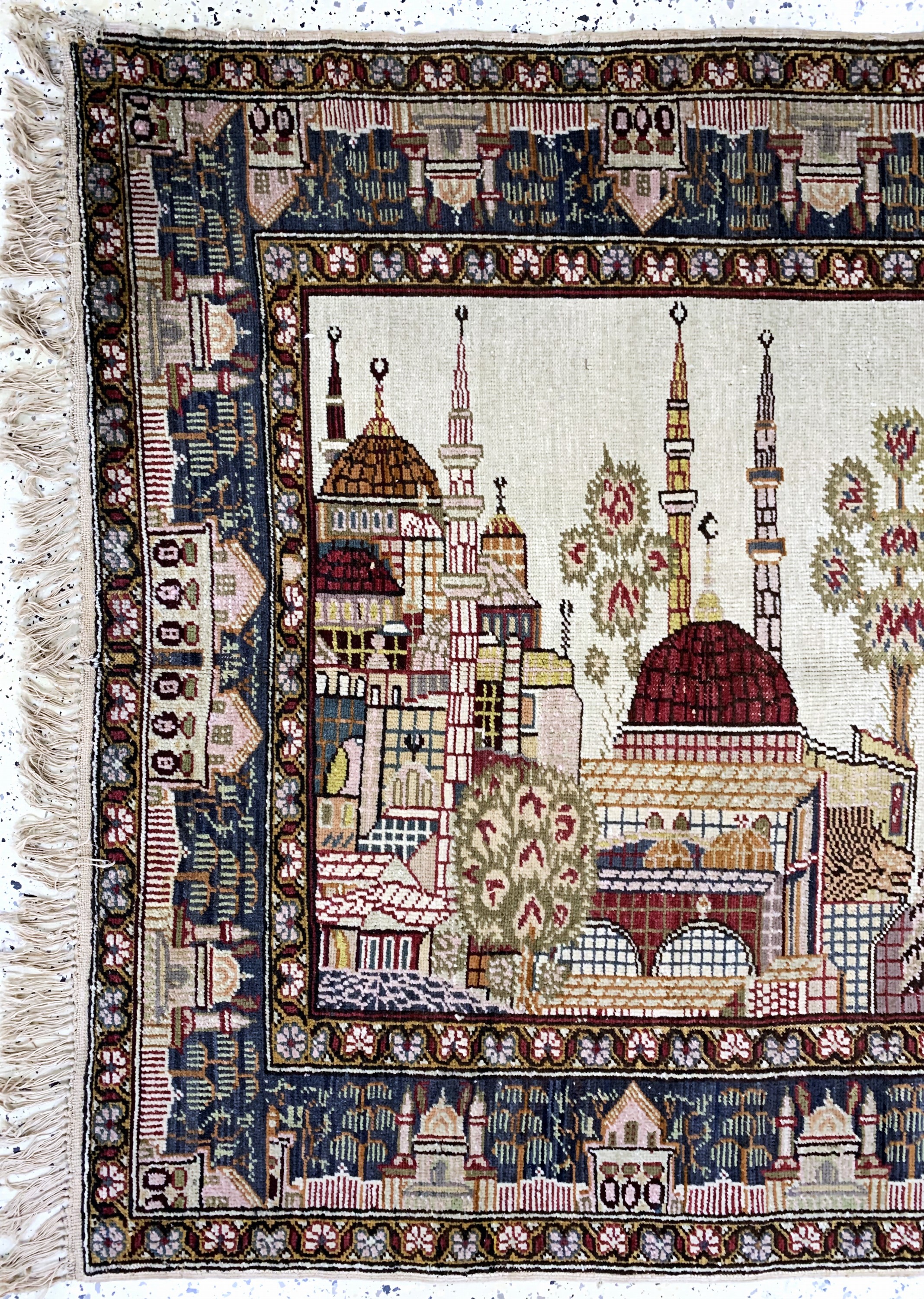 Detail a: Kayseri alt, Türkei, Anfang 20.Jhd, Wolle auf Baumwolle, ca. 195 x 135 cm, EHZ: 3