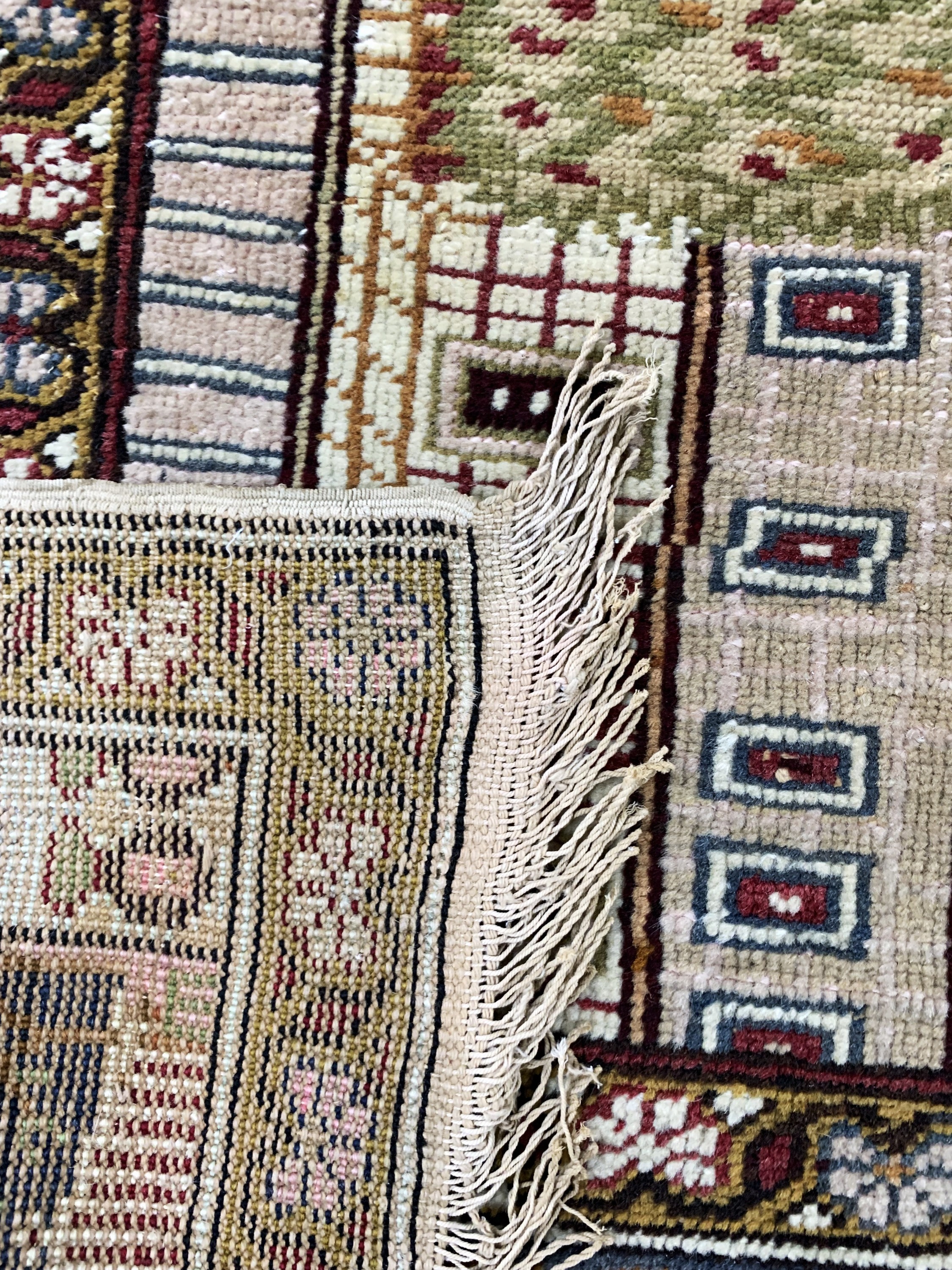 Detail d: Kayseri alt, Türkei, Anfang 20.Jhd, Wolle auf Baumwolle, ca. 195 x 135 cm, EHZ: 3