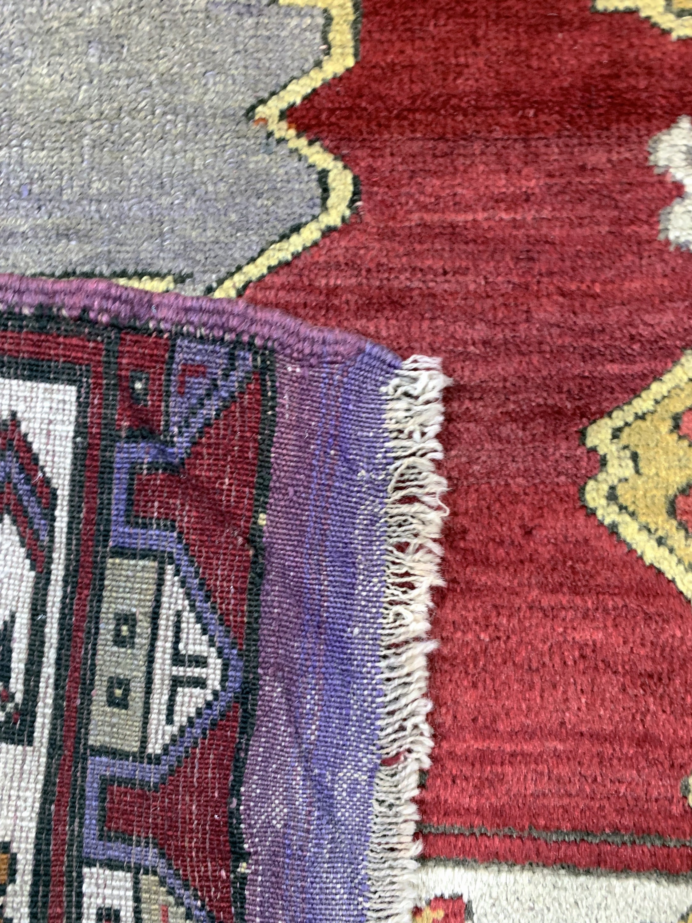 Detail f: Karapinar alt, Türkei, Anfang 20.Jhd, Wolleauf Wolle, ca. 330 x 144 cm, EHZ: 2