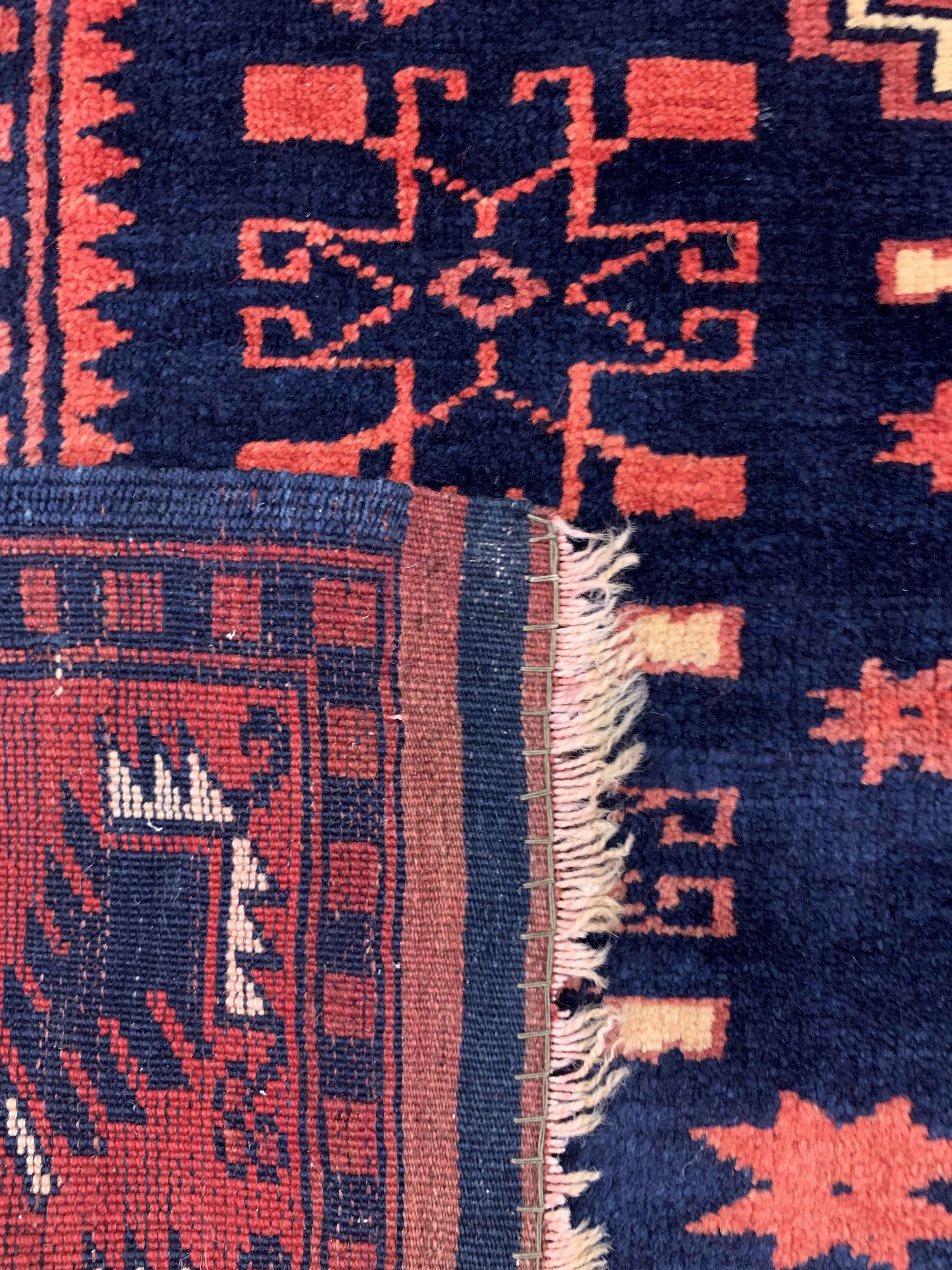 Detail e: Yagcibedir alt, Türkei, Mitte 20.Jhd, Wolle auf Wolle, ca. 180 x 114 cm, EHZ: 2