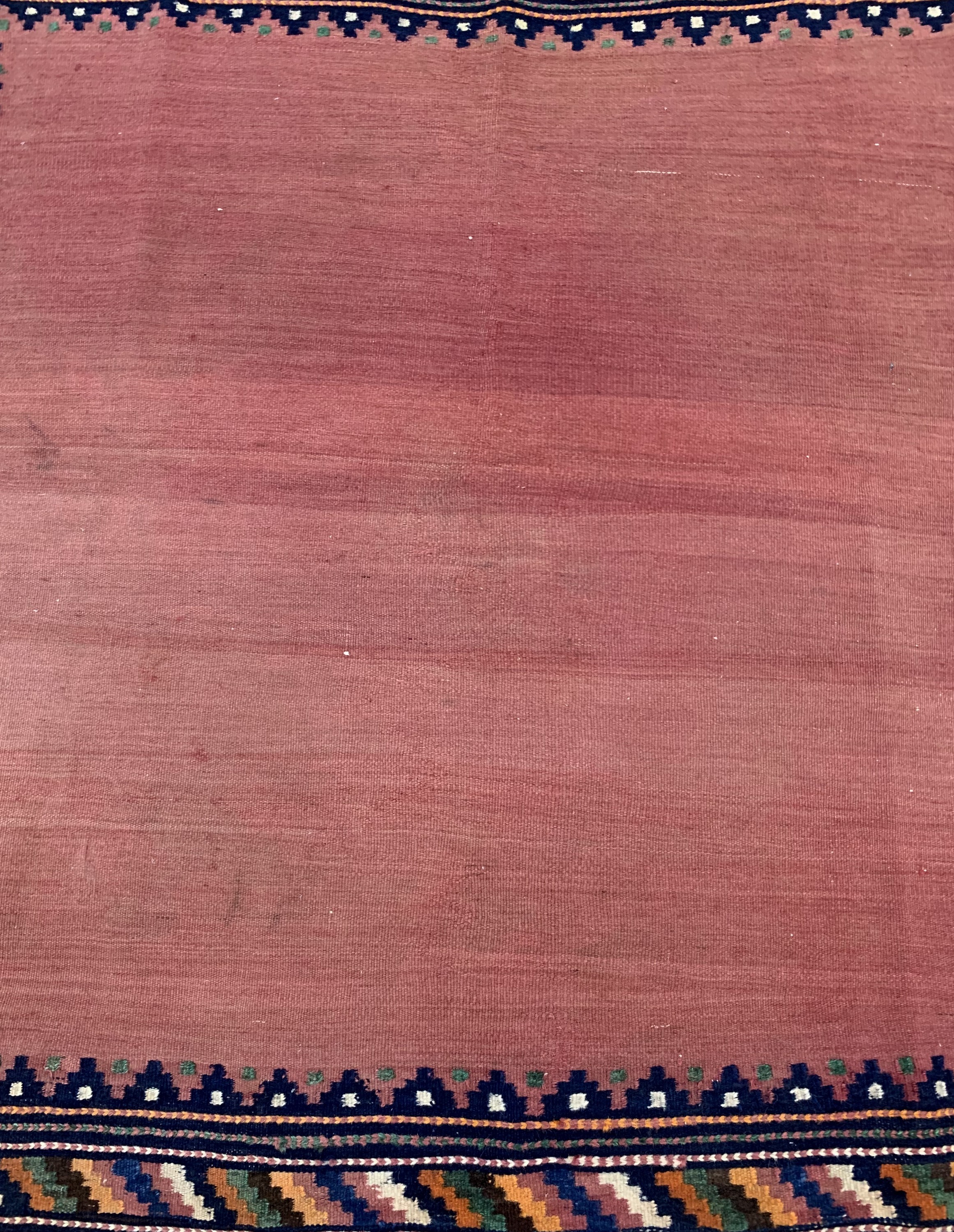 Detail c: Afschar"Sofreh"antik, Persien, um 1900, Wolle auf Wolle, ca. 114 x 112 cm, EHZ: 2