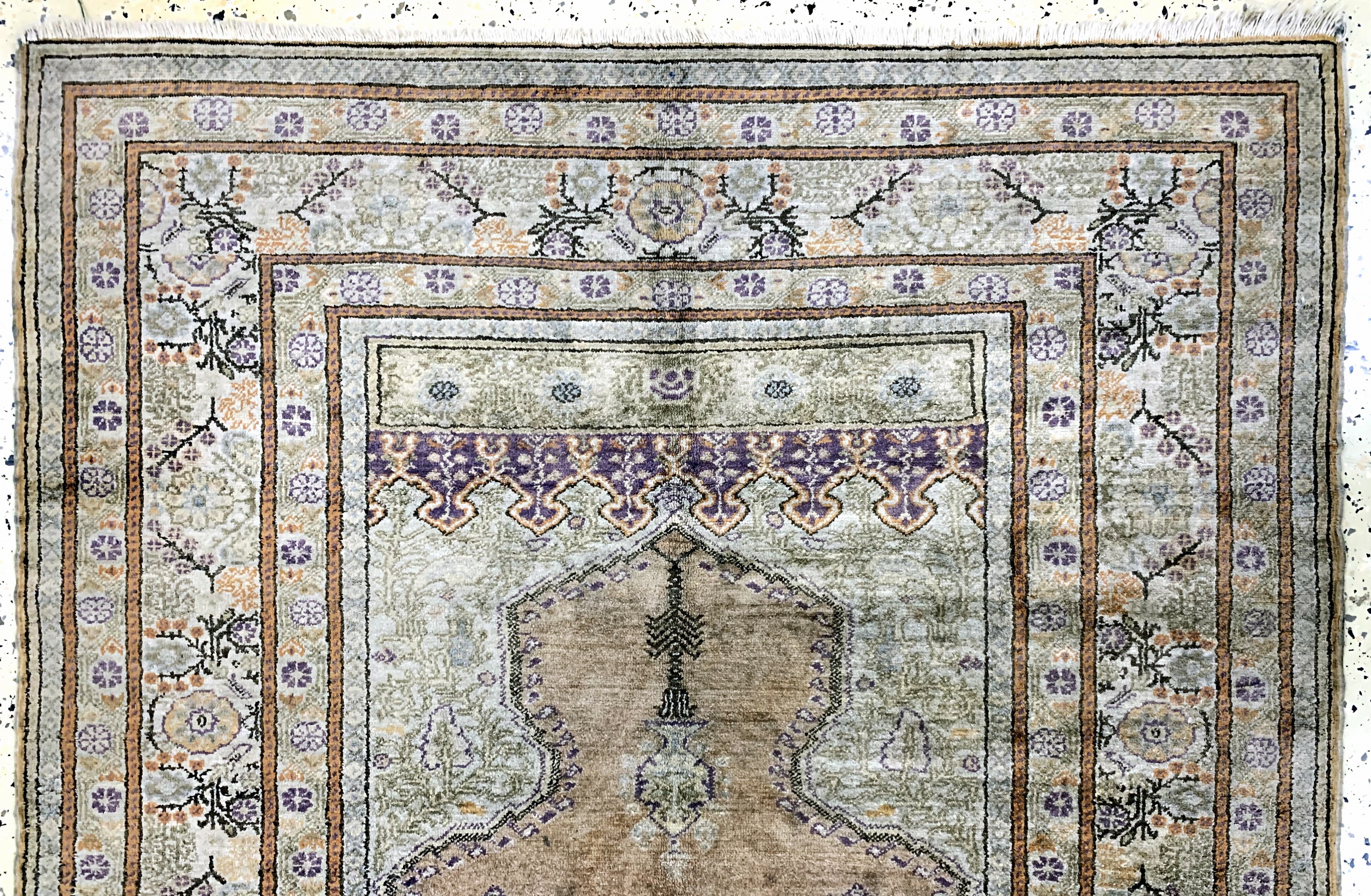 Detail a: Kayseri alt, Türkei, Anfang 20.Jhd, merzerisierte Baumwolle, ca. 172 x 118 cm, EHZ: 3