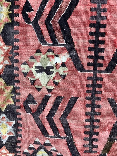 26990114d - Anatol´Gebetsteppich´antik, Türkei, um 1900, Wolle auf Wolle, ca. 172 x 105 cm, EHZ: ...