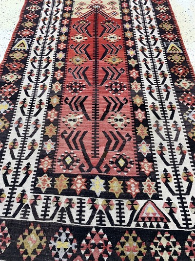 26990114e - Anatol´Gebetsteppich´antik, Türkei, um 1900, Wolle auf Wolle, ca. 172 x 105 cm, EHZ: ...