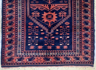 26990136c - Yagcibedir alt, Türkei, Mitte 20.Jhd, Wolle auf Wolle, ca. 180 x 114 cm, EHZ: 2 ...