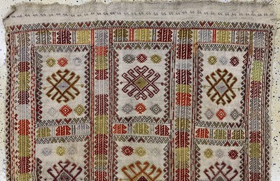 26990139a - Verneh alt, Türkei, Anfang 20.Jhd, Wolle auf Wolle, ca. 160 x 119 cm, EHZ: 2 ...