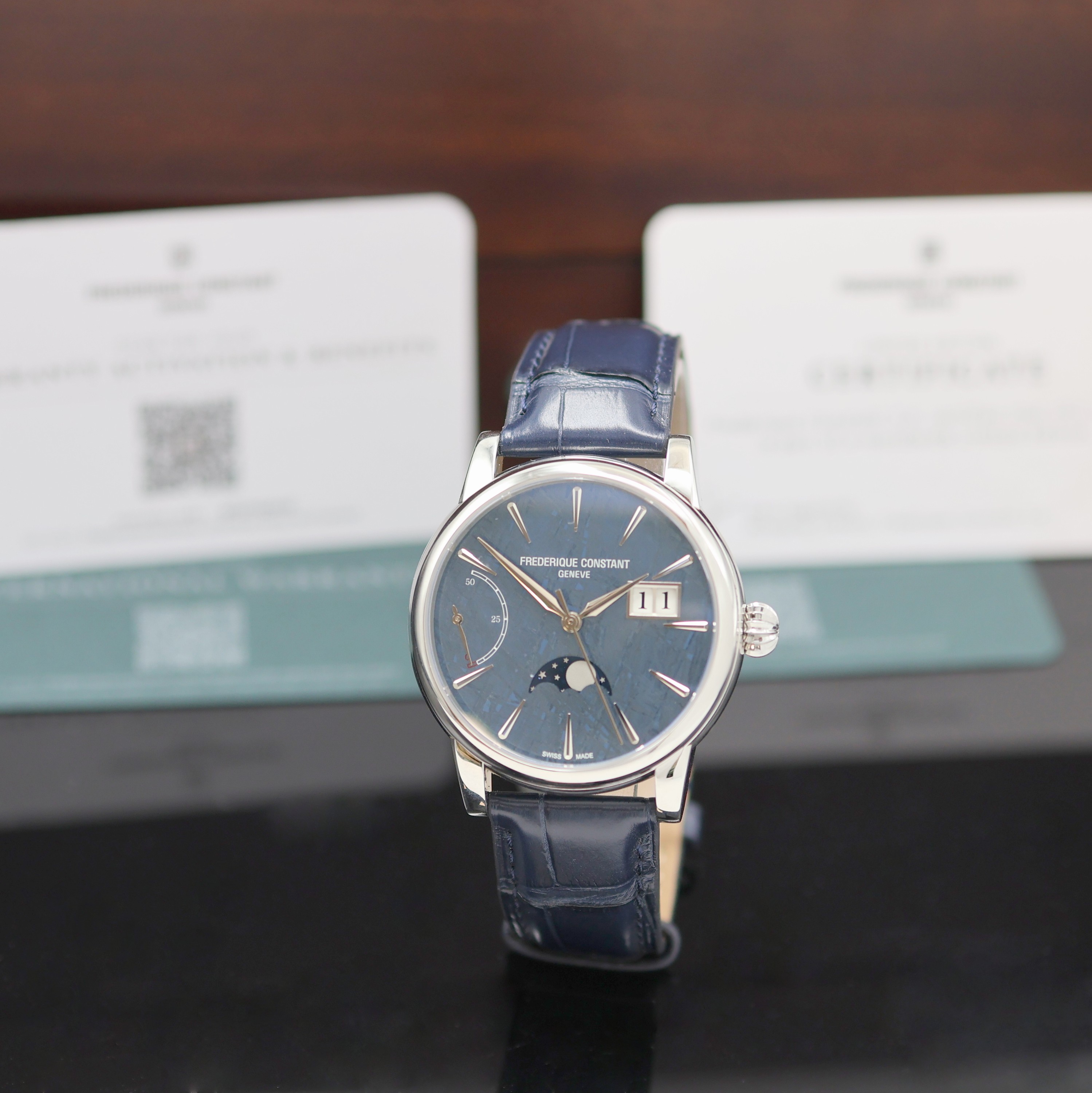 Image 26990238 - FREDERIQUE CONSTANT seltene, Nummer 1 von auf 35 Stück limitierte Herrenarmbanduhr ...