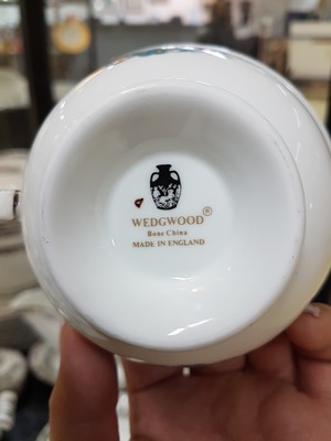 26990203m - Speiseservice, Wedgwood, England, Dekor Kutani Crane, Porzellan, Umdruckdekor, 10 ...