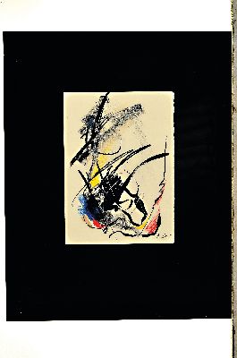 26990316k - Jean Miotte, 1926 Paris-2016 Pignans, Lithographie, abstrakte Komposition, rechts unten ...