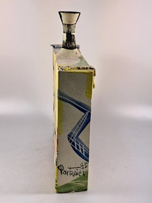 26990431o - Gilbert Portanier, 1926 Cannes-2023 Vallauris , weißer Ton, handbemalt und mit ...