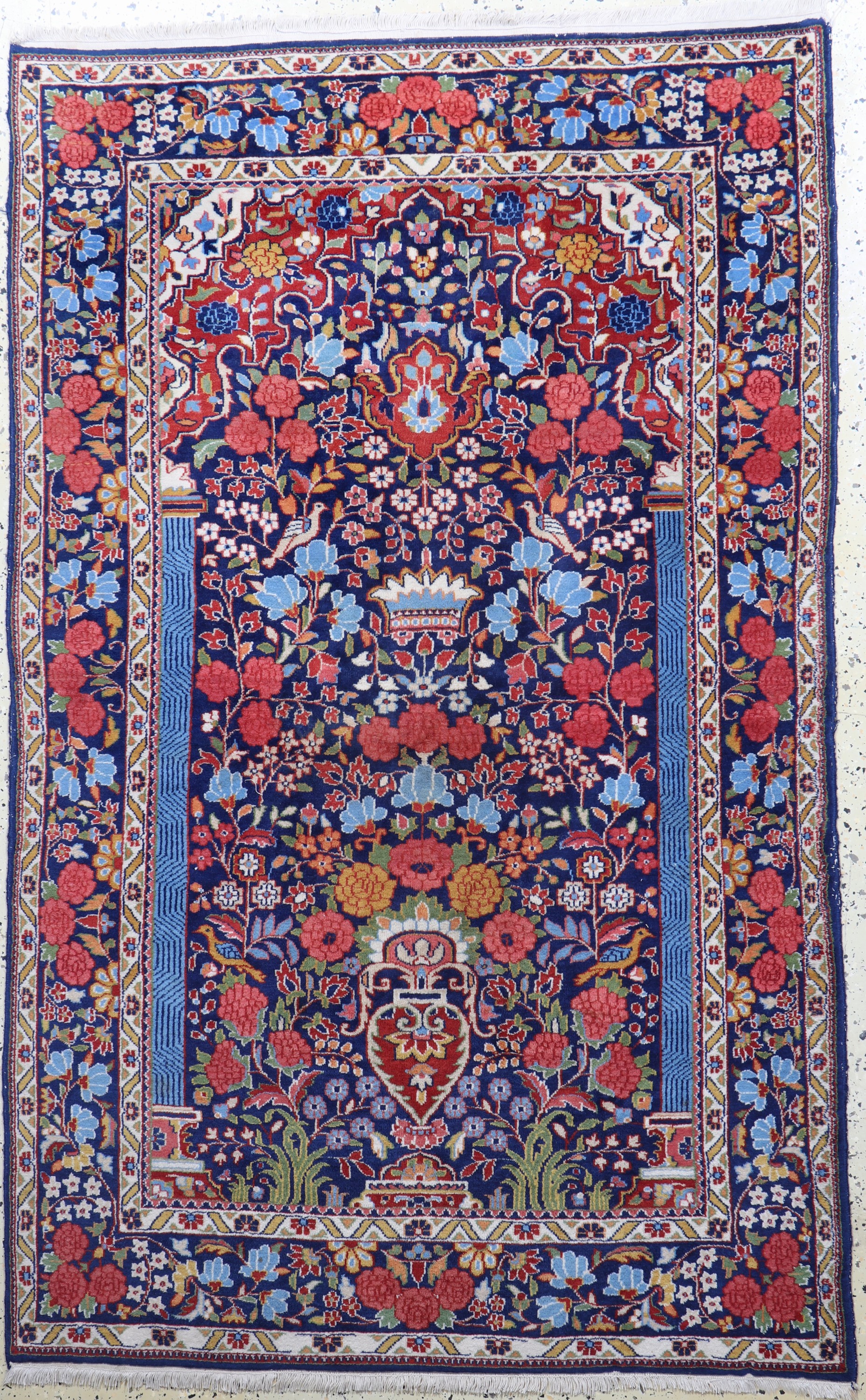 Keschan, Rumänien, Mitte 20.Jhd, Wolle auf Baumwolle, ca. 190 x 120 cm, EHZ: 2