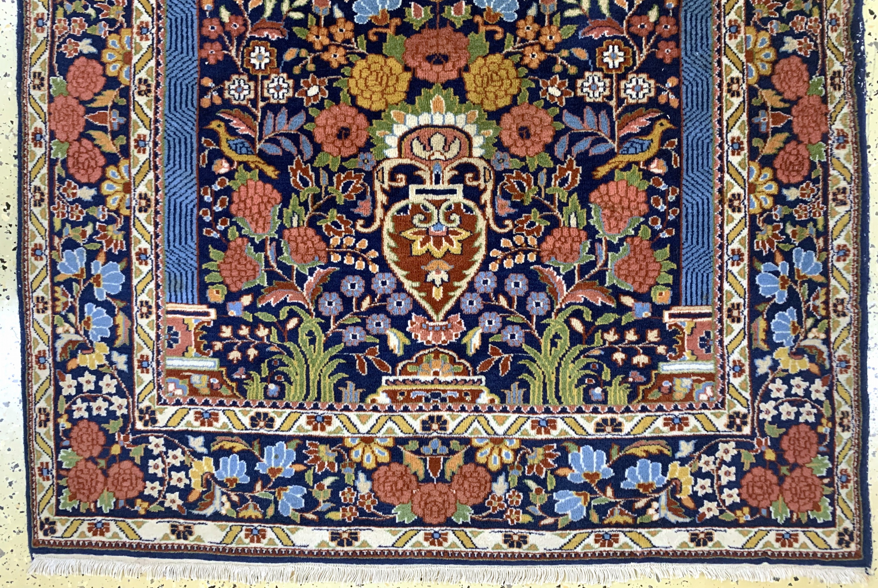 Detail b: Keschan, Rumänien, Mitte 20.Jhd, Wolle auf Baumwolle, ca. 190 x 120 cm, EHZ: 2