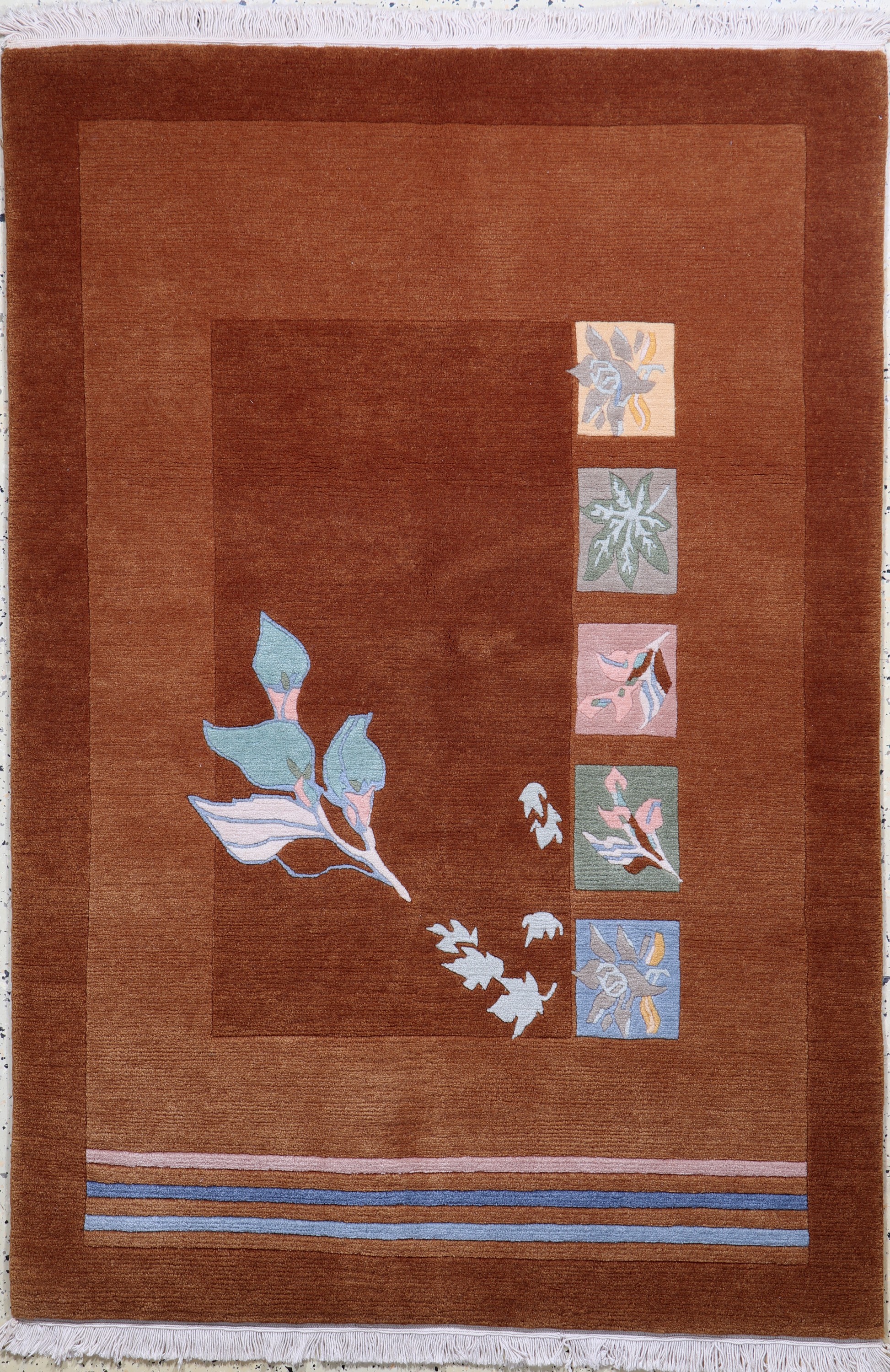 Image 26990543 - Nepal, Neuwertig, Wolle auf Baumwolle, ca. 180 x 125 cm Schätzpreis: 390, - EUR