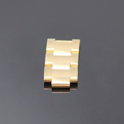 26990590a - 3 ROLEX Medium Oyster-Bandelemente in GG 750/000, passend z. B. zu Ref. 68628, L. ca. 3 ...