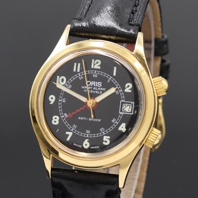 26991128a - ORIS Armbandwecker Modell Wrist Alarm Referenz 420-7387, Schweiz um 1988, Handaufzug, ...