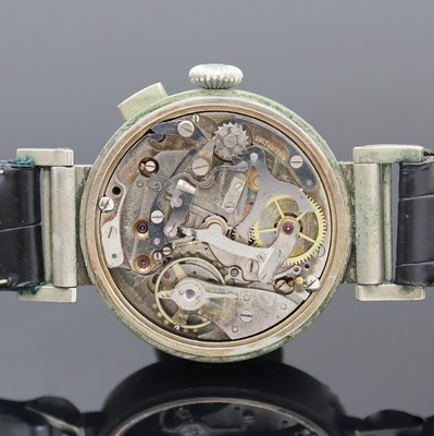 26991163e - PIERCE seltener Eindrücker- Schaltradchronograph, Schweiz 1930er Jahre, vern. Geh., ...