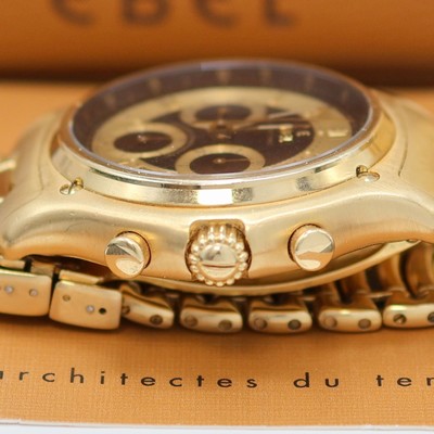 26991388c - EBEL Armbandchronograph Le Modulor Referenz 8137241, Schweiz verk. lt. Pap. 09/2003, ...