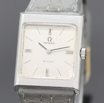 26991398a - OMEGA De Ville Armbanduhr in Edelstahl Referenz 511.324, Schweiz um 1969, Handaufzug, ...