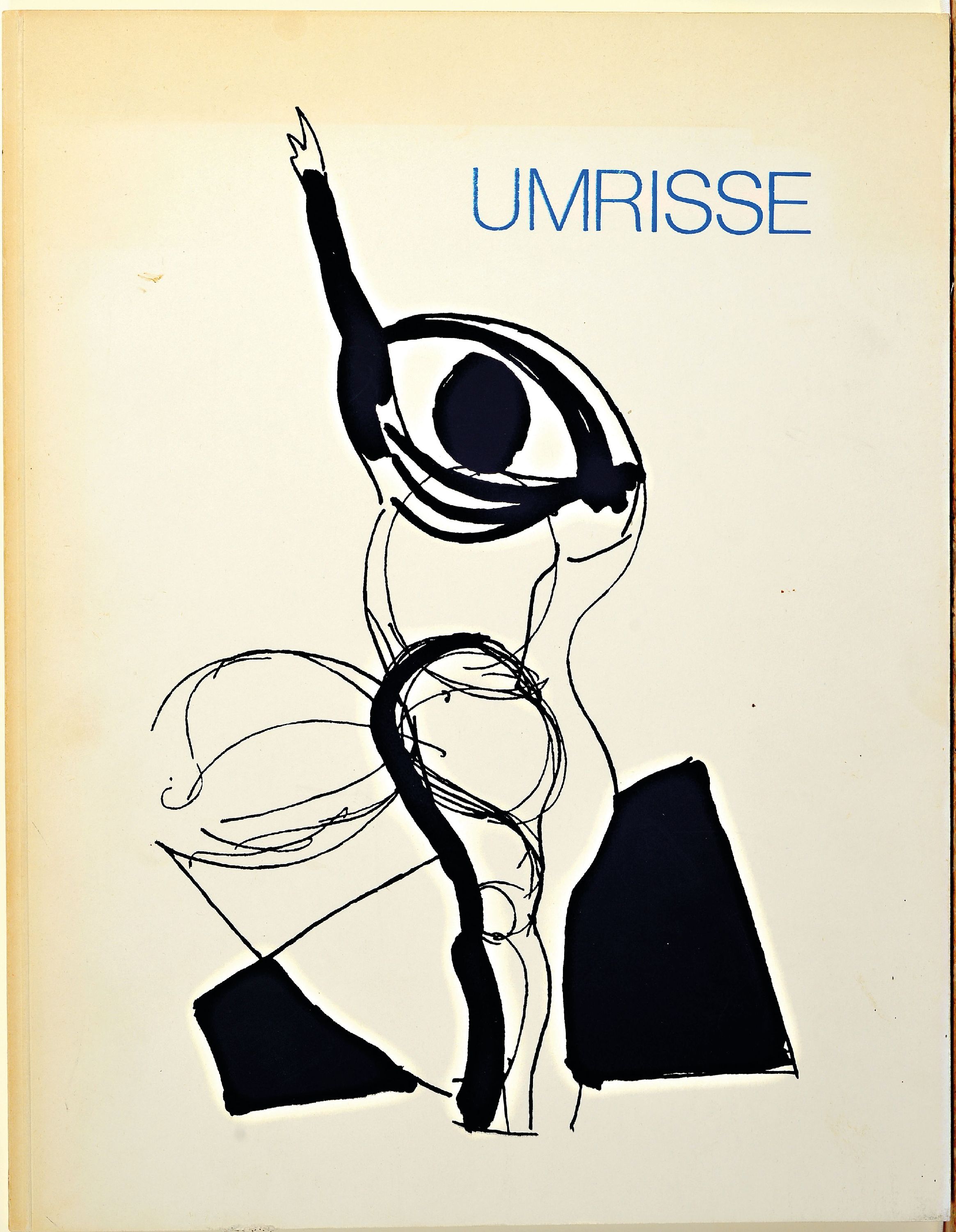 Detail k: Umrisse: Zeitschrift von Künstlern der Hochschule für künstlerische und industrielle Gestaltung Linz, Nr. 2 & 3, 1973, Ed. 250, mit 11 bzw. 12 ...