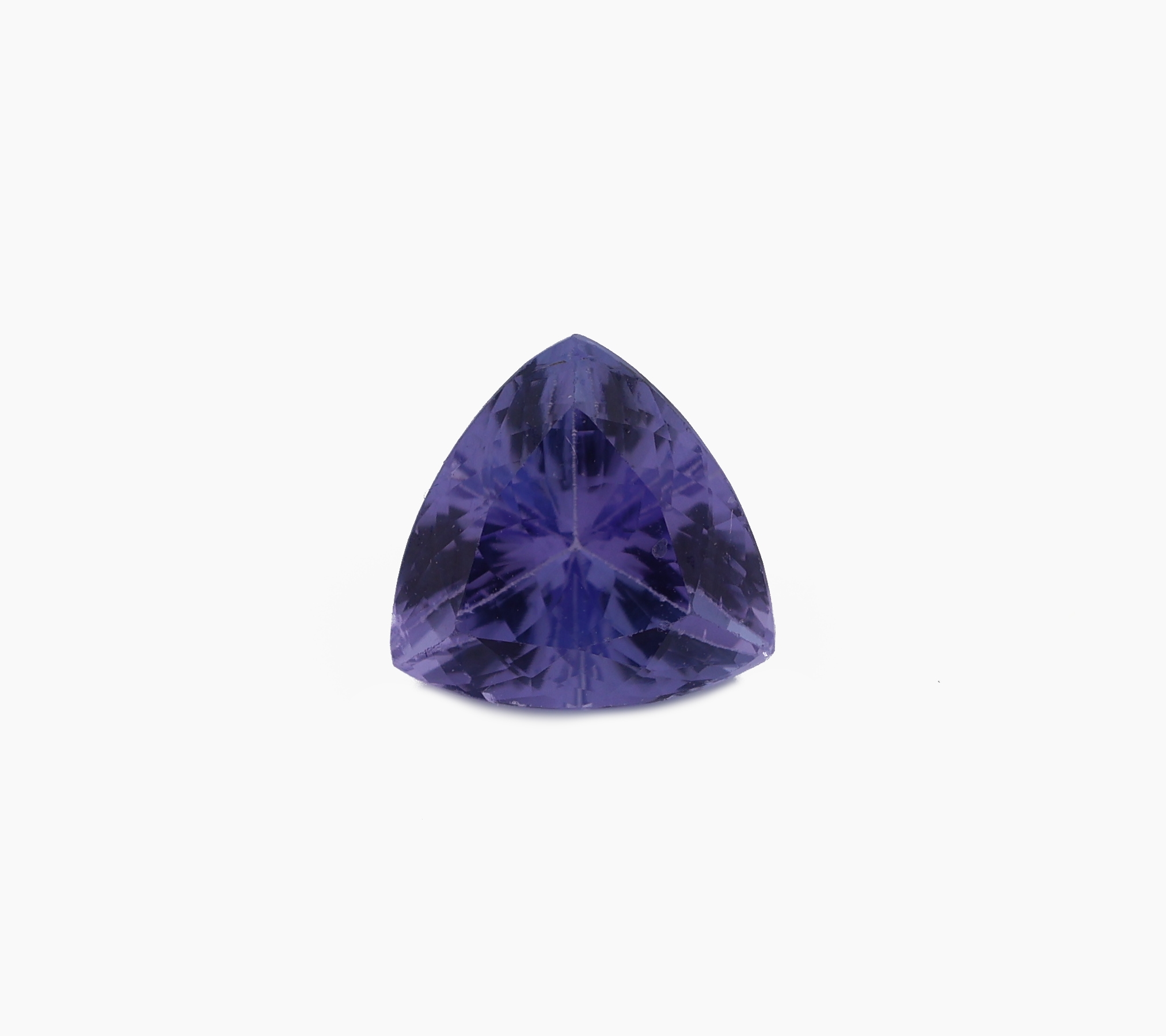 Loser Tansanit ca. 1.99 ct, facett. Triangel