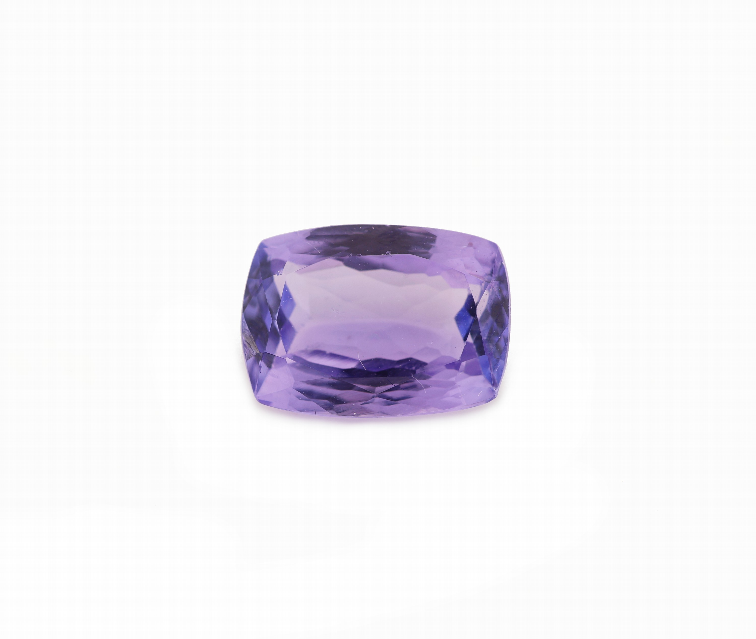 Loser Tansanit ca. 3.74 ct, Kissenschliff