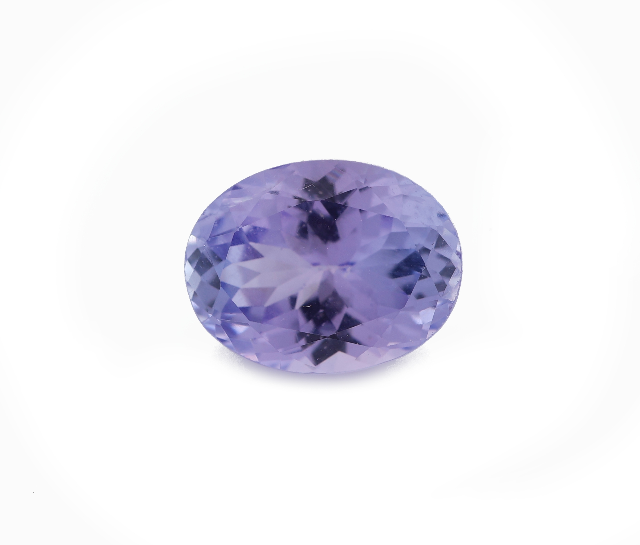 Loser Tansanit ca. 2.21 ct, ovalfacett.