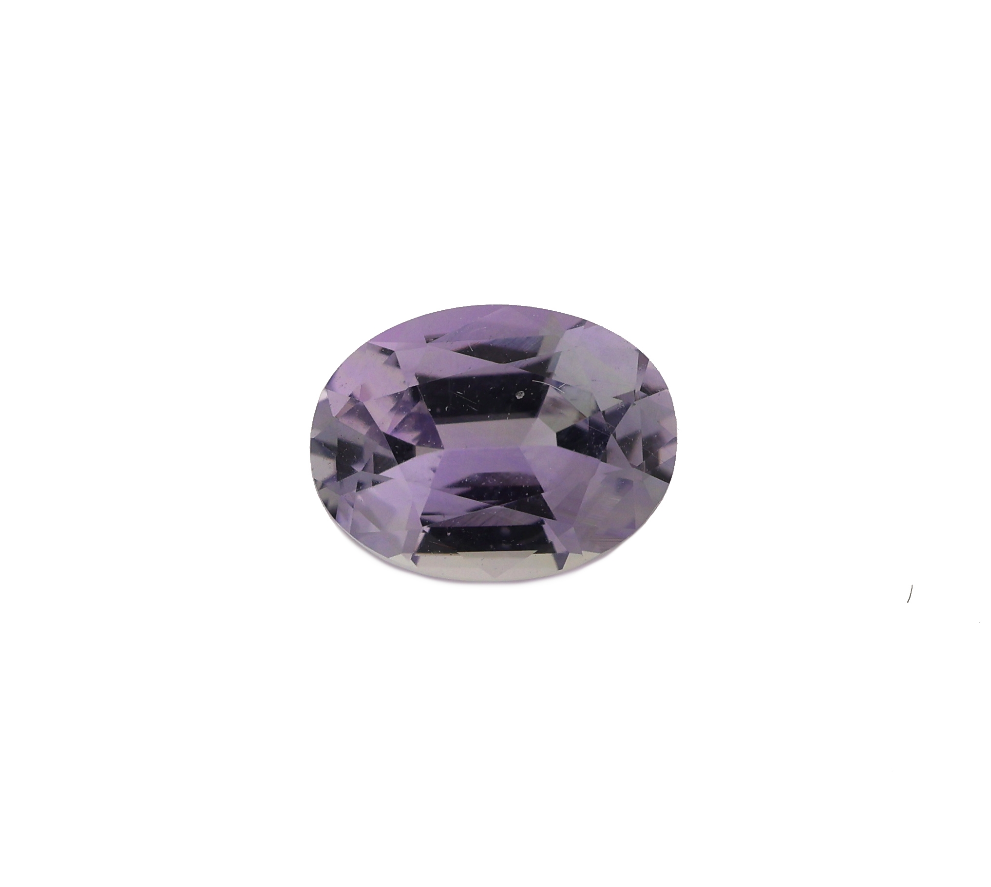 Loser Tansanit, ca. 1.37 ct, ovalfacett.