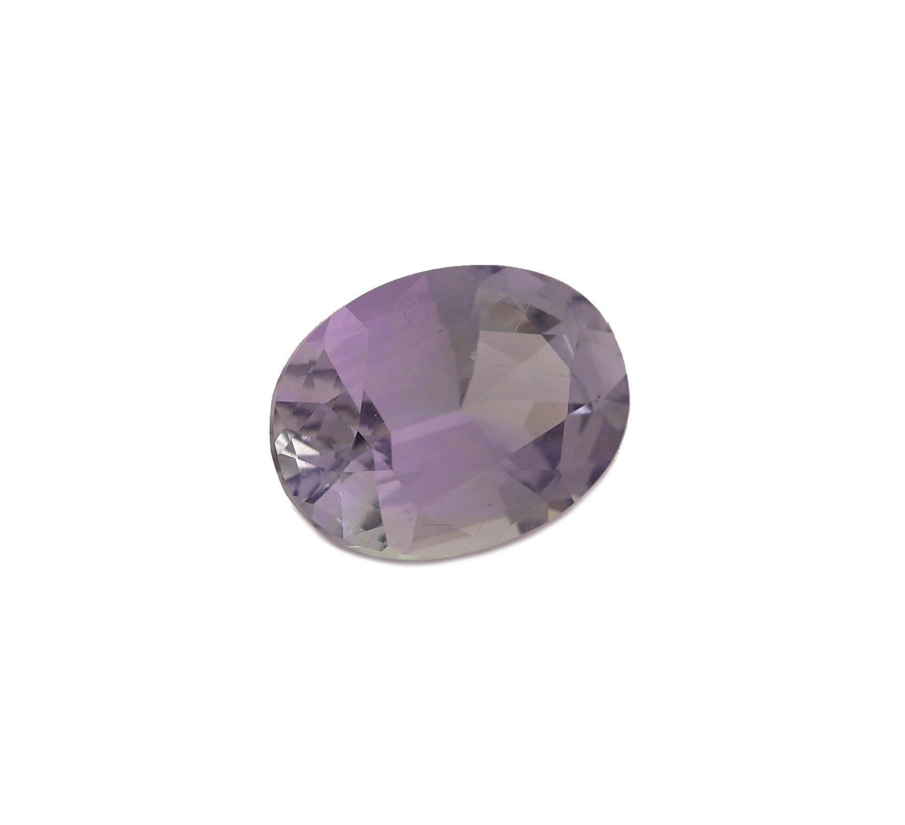 Detail a: Loser Tansanit, ca. 1.37 ct, ovalfacett.