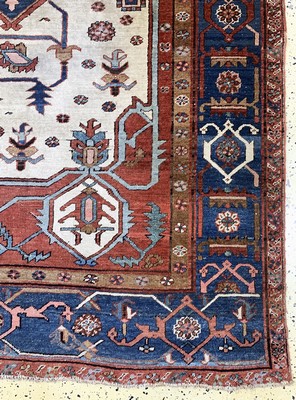 26992991a - Heriz´Serapi´antik, Persien, 19.Jhd, Wolle auf Baumwolle, ca. 351 x 262 cm, EHZ: 3