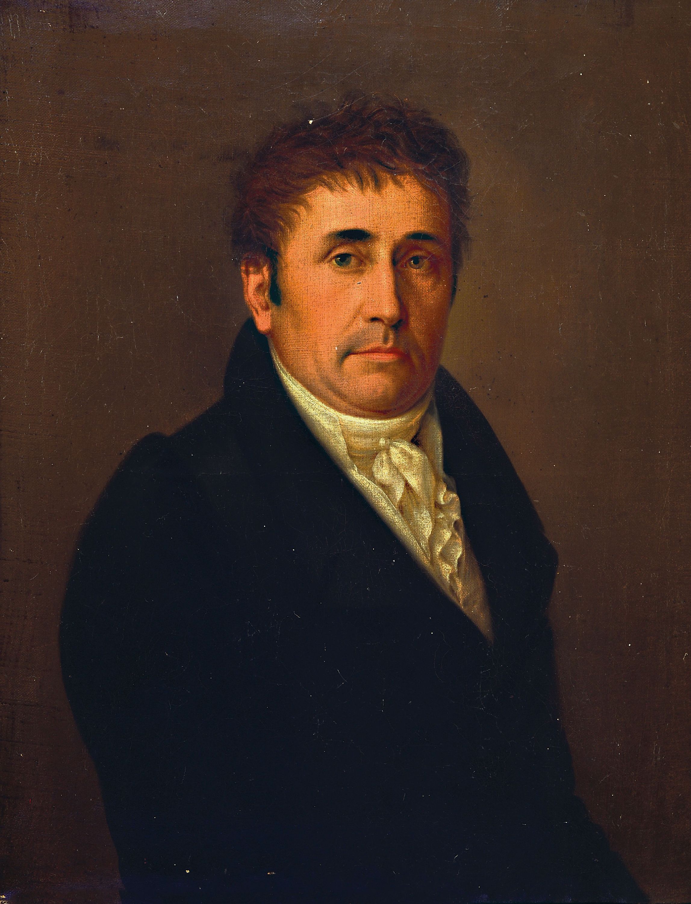 Image 26993011 - Porträtmaler, 18./19. Jh., Porträt der Dame mit Spitzenhaube u. der dazugehöriger ...