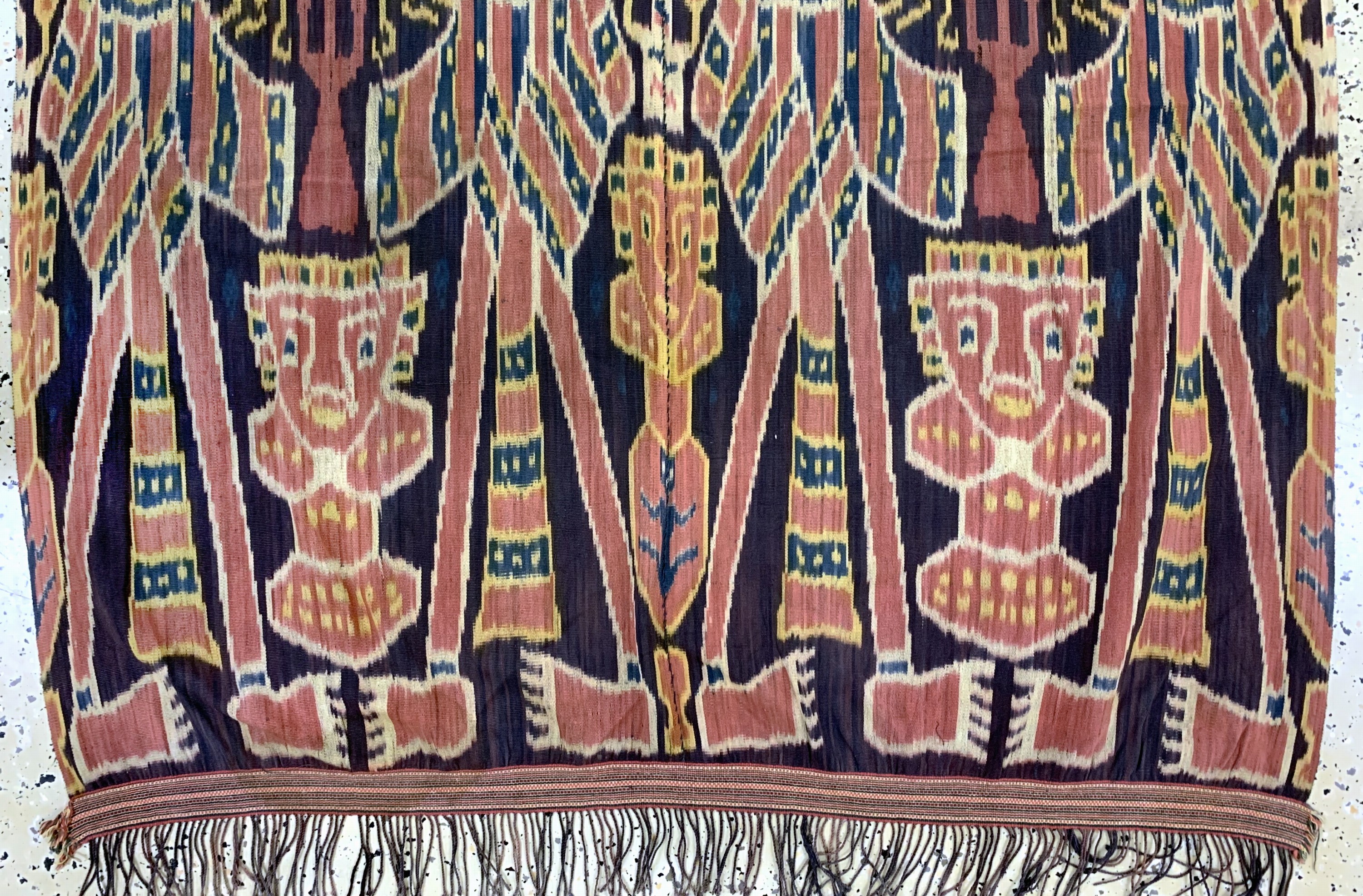 Detail c: Sumba"Ikat", Indonesien, Anfang 20.Jhd, Baumwolle, ca. 258 x 121 cm, EHZ: 2