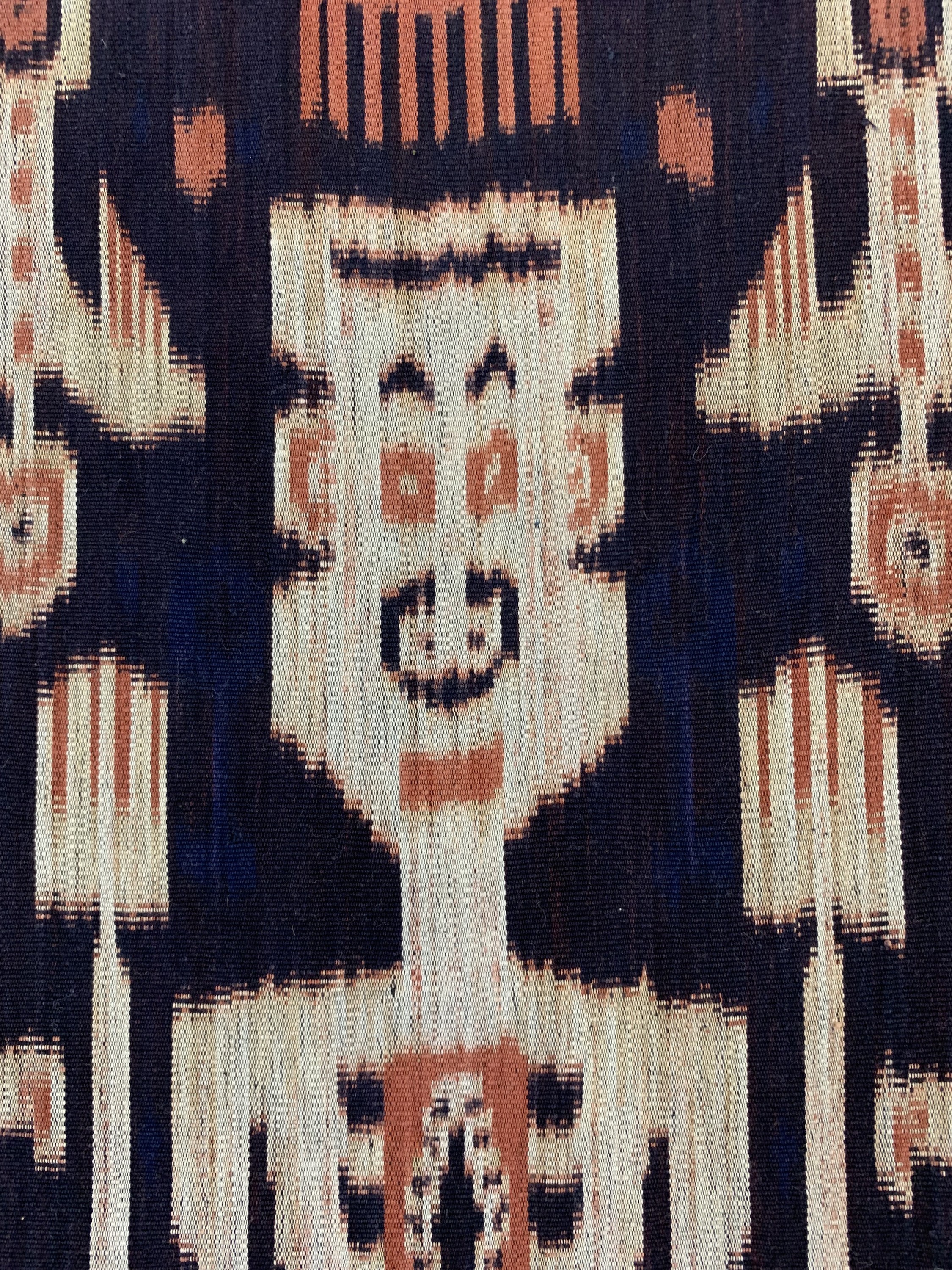 Detail e: Sumba"Ikat", Indonesien, Anfang 20.Jhd, Baumwolle, ca. 200 x 95 cm, EHZ: 2