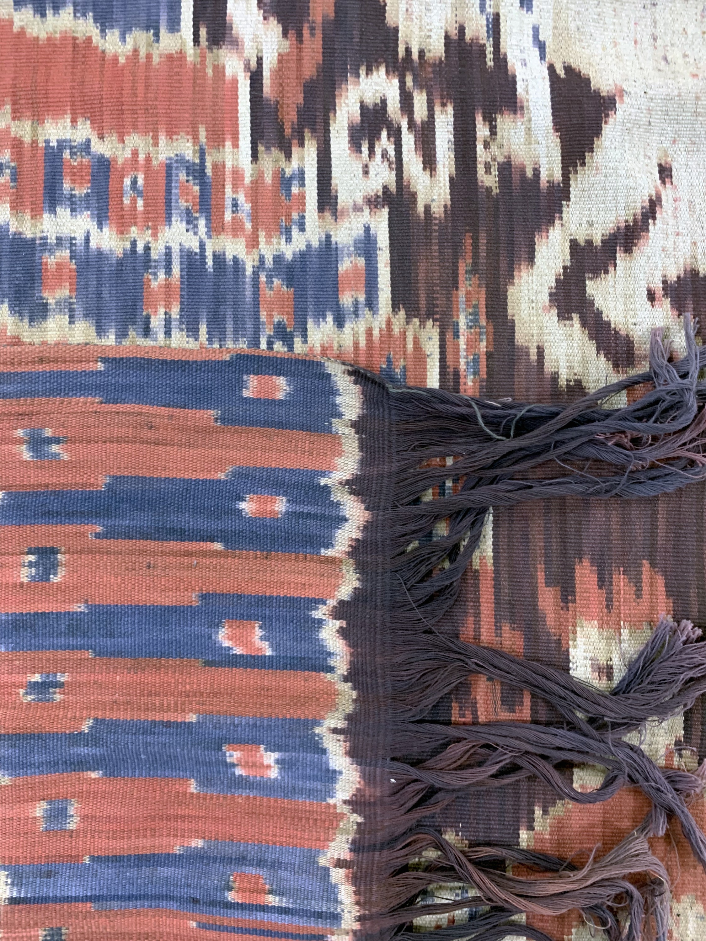 Detail g: Sumba"Ikat", Indonesien, Anfang 20.Jhd, Baumwolle, ca. 266 x 143 cm, EHZ: 2