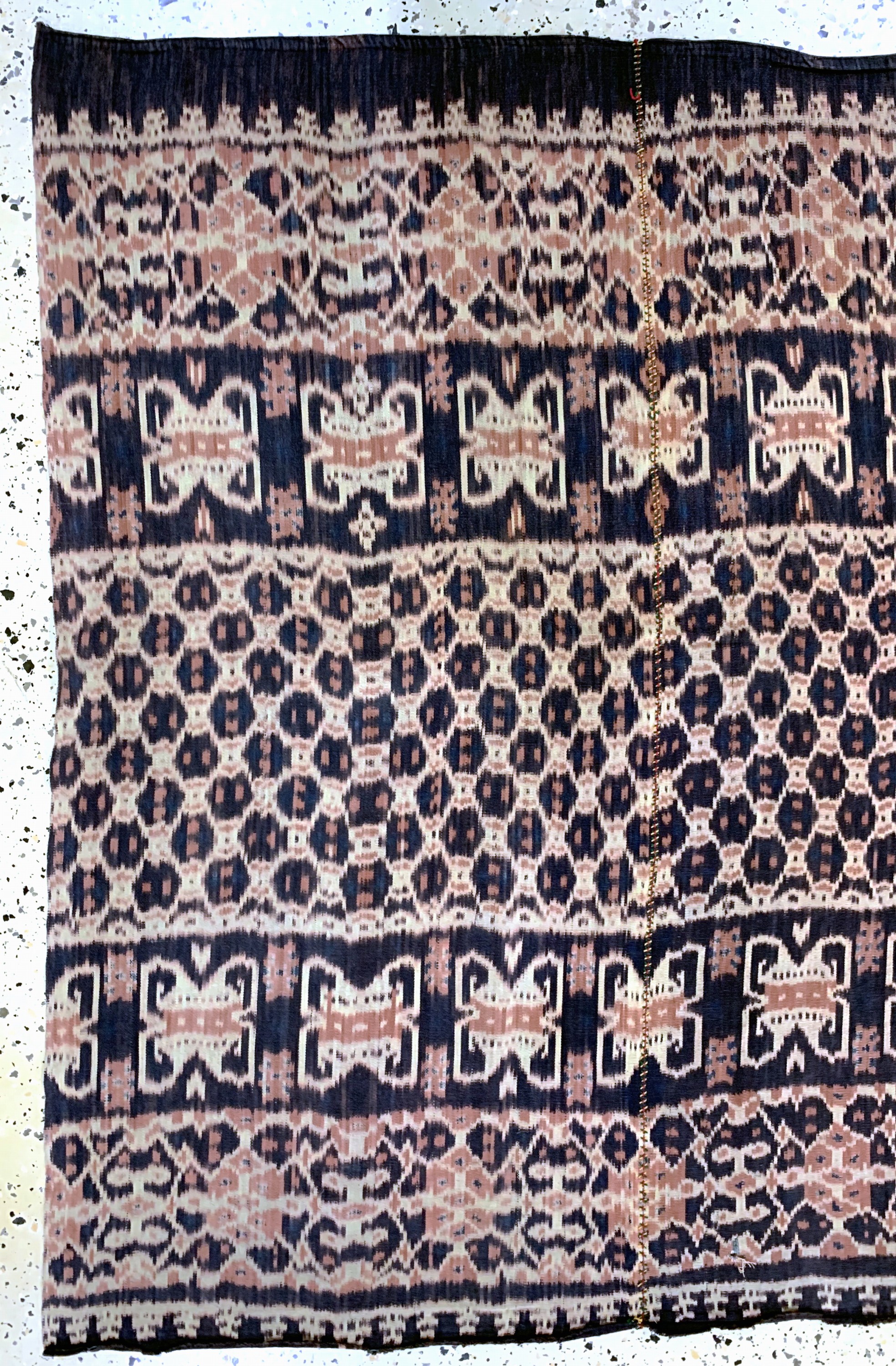 Detail c: Sumba"Ikat", Indonesien, Anfang 20.Jhd, Baumwolle, ca. 173 x 119 cm, EHZ: 2