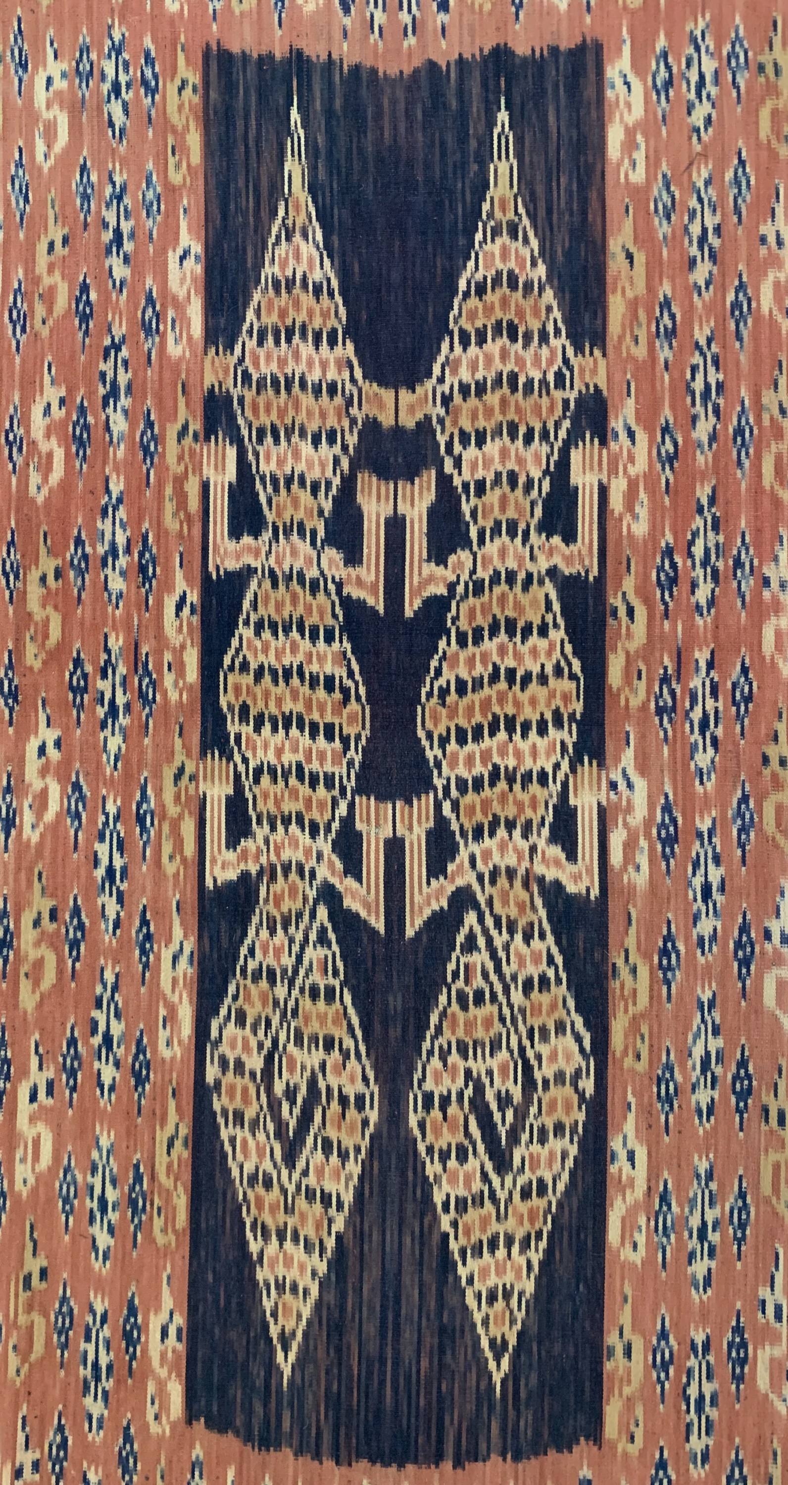 Detail d: Sumba"Ikat", Indonesien, Anfang 20.Jhd, Baumwolle, ca. 264 x 122 cm, EHZ: 2