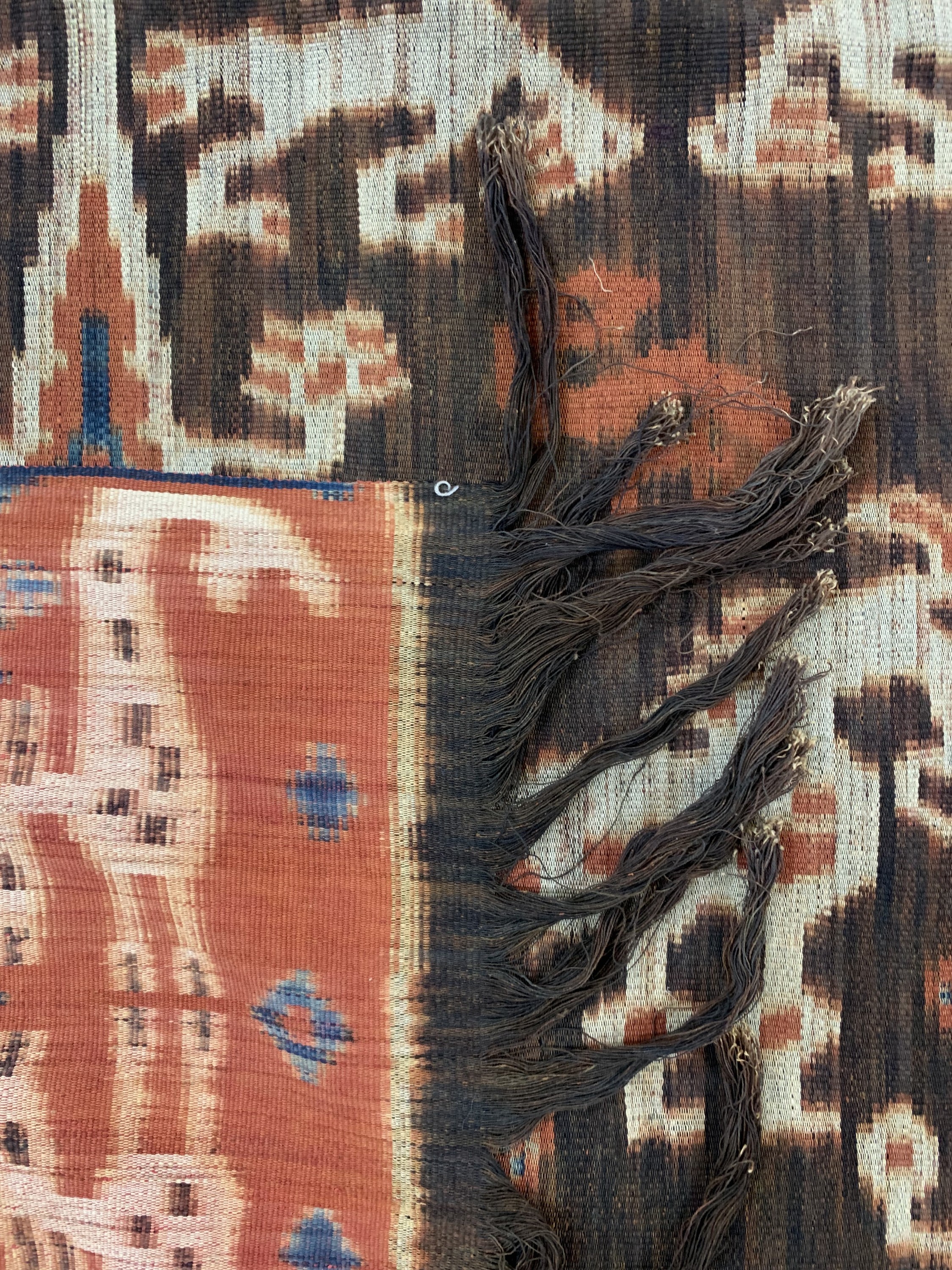 Detail f: Sumba"Ikat", Indonesien, Anfang 20.Jhd, Baumwolle, ca. 264 x 143 cm, EHZ: 2