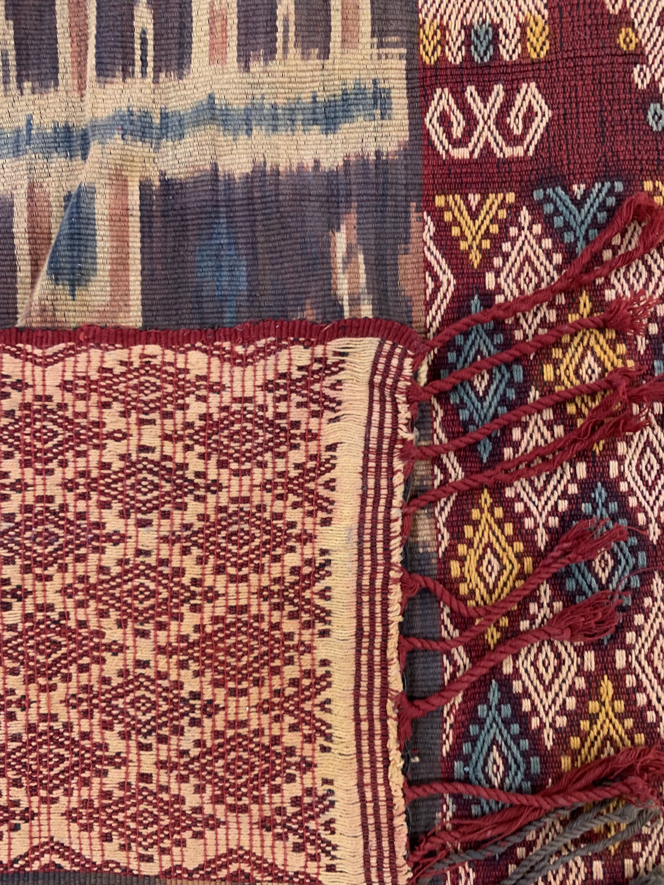 Detail e: Sumba"Ikat", Indonesien, Anfang 20.Jhd, Baumwolle, ca. 247 x 60 cm, EHZ: 2