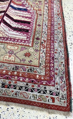 26993009e - Kirsehir antik, Türkei, datiert 1286(1864),Wolle auf Wolle, ca. 150 x 106 cm, EHZ: 2