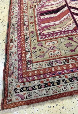 26993009f - Kirsehir antik, Türkei, datiert 1286(1864),Wolle auf Wolle, ca. 150 x 106 cm, EHZ: 2