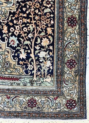 26993271a - Esfahan´Ahmad´antik, Persien, um 1900, Korkwolle auf Baumwolle, ca. 200 x 138 cm, EHZ: 2