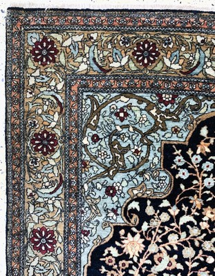 26993271d - Esfahan´Ahmad´antik, Persien, um 1900, Korkwolle auf Baumwolle, ca. 200 x 138 cm, EHZ: 2