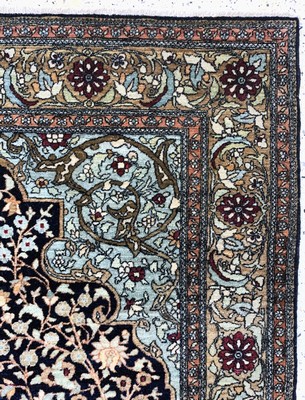 26993271e - Esfahan´Ahmad´antik, Persien, um 1900, Korkwolle auf Baumwolle, ca. 200 x 138 cm, EHZ: 2