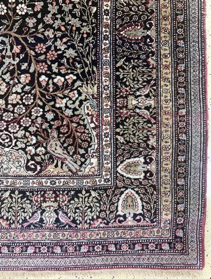 26994094a - Antiker Teheran´Lebensbaum´, Persien, um 1900, Wolle auf Baumwolle, ca. 225 x 140 cm, ...
