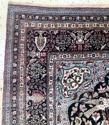 26994094d - Antiker Teheran´Lebensbaum´, Persien, um 1900, Wolle auf Baumwolle, ca. 225 x 140 cm, ...