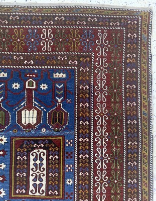 26994108d - ´Tachteh´Schirwan, Kaukasus, 19.Jhd, Wolle auf Wolle, ca. 193 x 129 cm, EHZ: 2