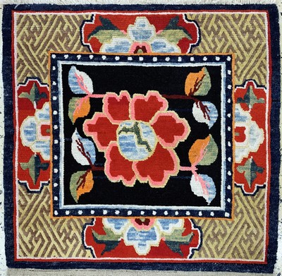 26994141a - ´Sitzbank-Teppich´, Tibet, um 1920-1930 Wolle auf Wolle, ca. 159 x 80 cm, EHZ: 2
